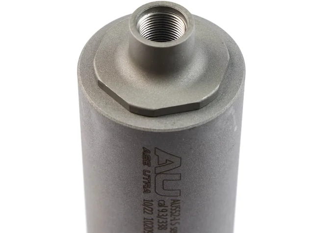  Саундмодератор Ase Utra SL6i (полегшений) .338/9.3 (під кал. 9х21). Різьба - 1/2"х28 Фото 2